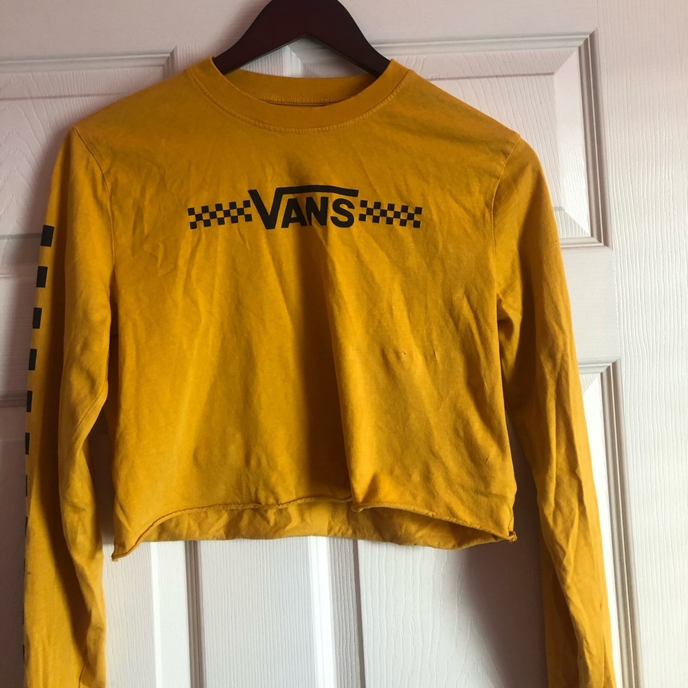 yellow vans top